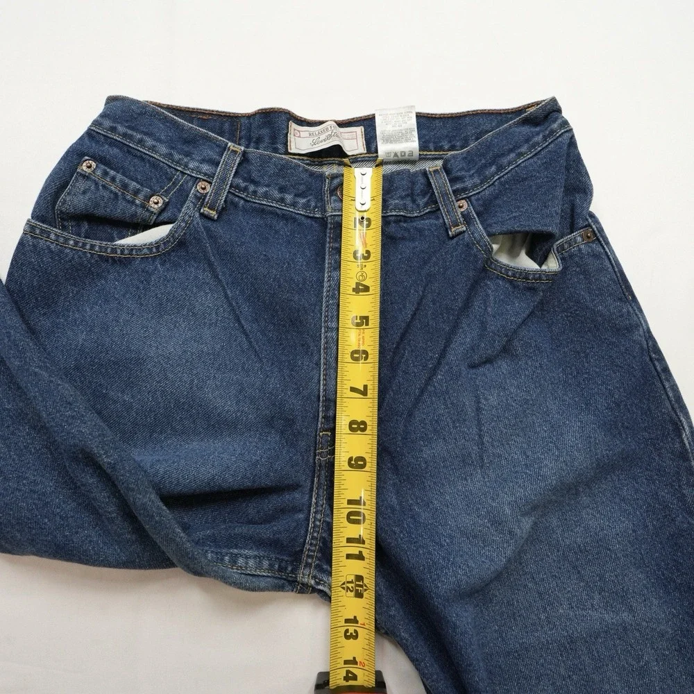 Levi's Strauss Signature Vintage Y2K 2005 Mens fits 31x33  Relaxed Fit Dark Blue